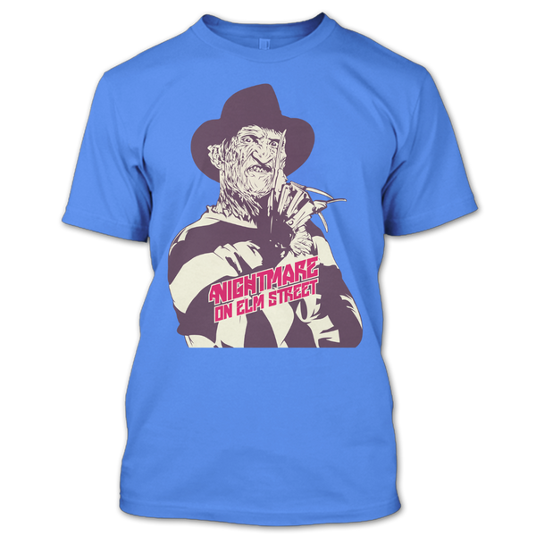 A black t-shirt with the shopify logo