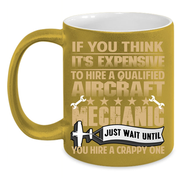 Aircraft Mechanic Coffee Mug, Cute Aircraft Mechanics Coffee Cup