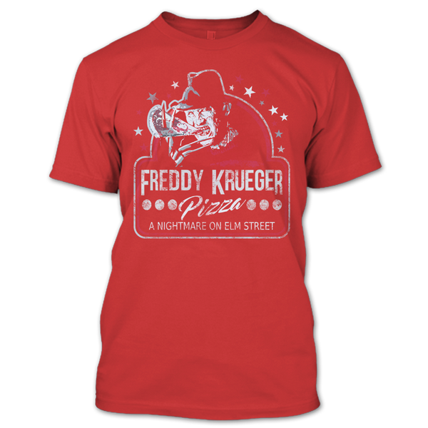 A black t-shirt with the shopify logo