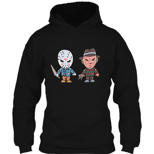 A black t-shirt with the shopify logo