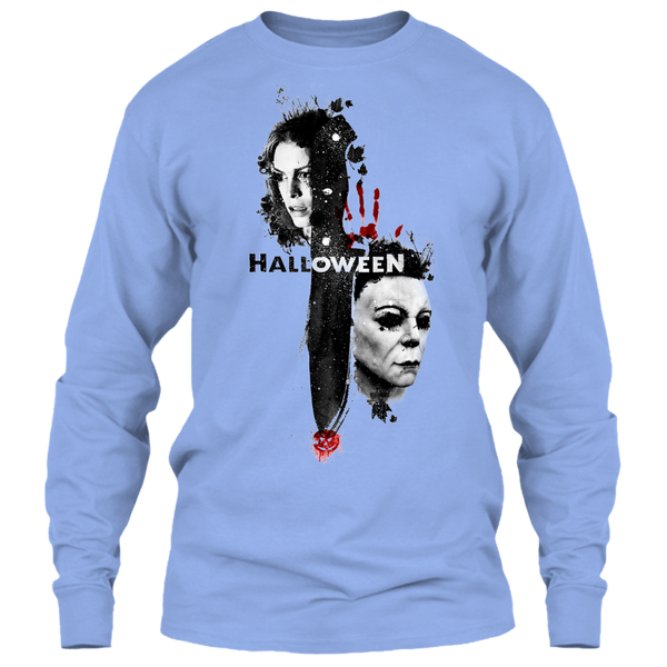 A black t-shirt with the shopify logo