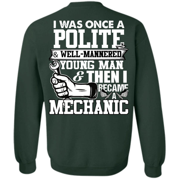 Young Man T Shirt, I Love Mechanic Sweatshirt