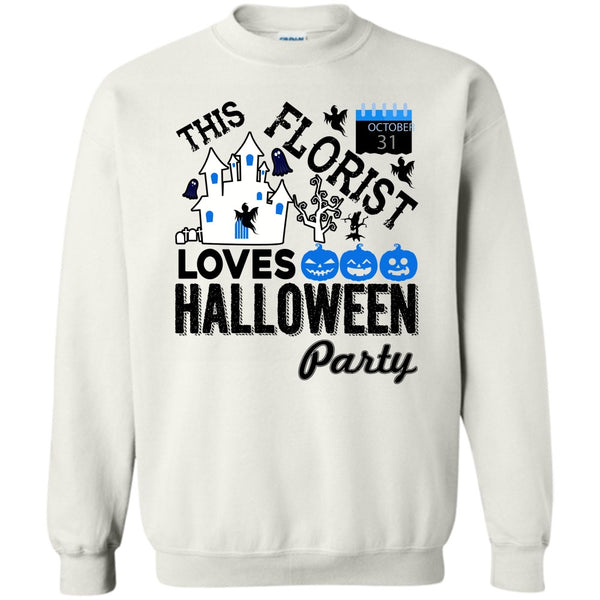 Cool Florist T Shirt, Halloween Sweatshirt