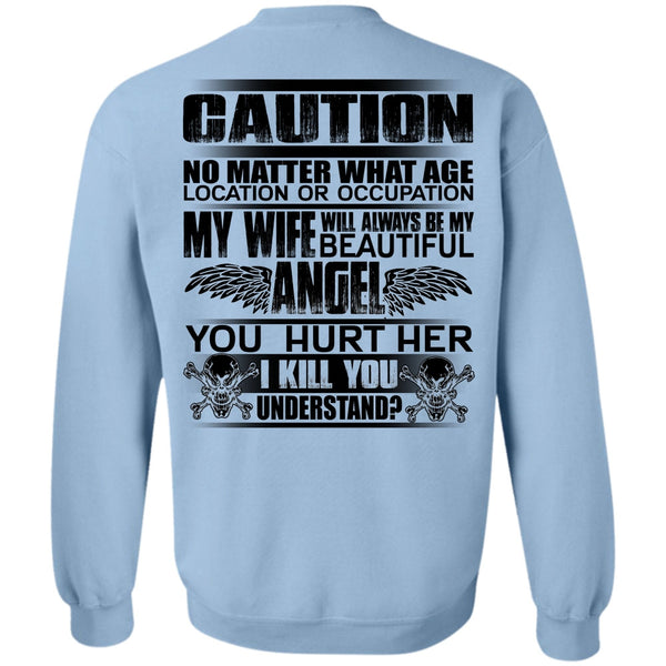I Love Husband T Shirt, My Wife Will Always Be My Beautiful Sweatshirt