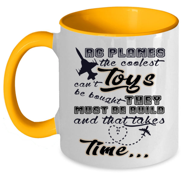 The Coolest Toy Can't Be Bought Coffee Mug, RC Planes Accent Mug