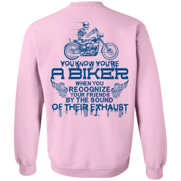 Being A Biker T Shirt, You Know You're A Biker Sweatshirt