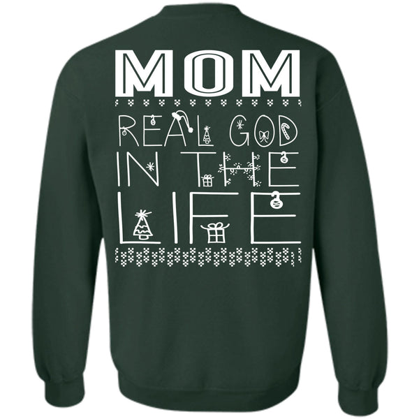 This Girl Loves Christmas T Shirt, Being A Mom Sweatshirt