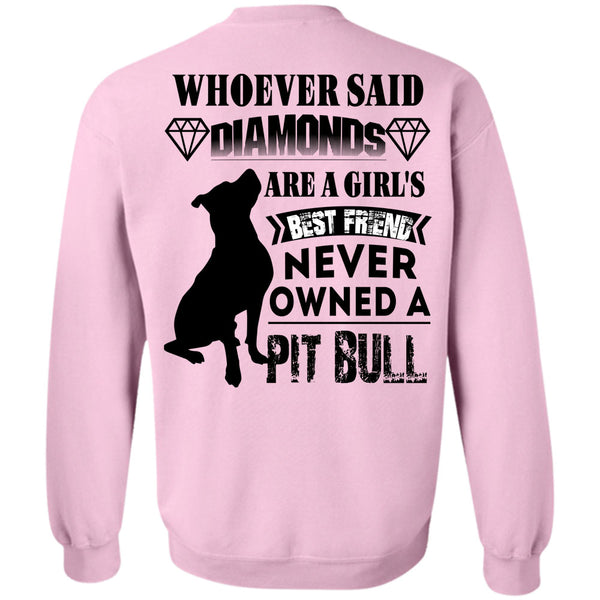 I Love Dogs T Shirt, Diamonds Are A Girl's Best Friend Sweatshirt