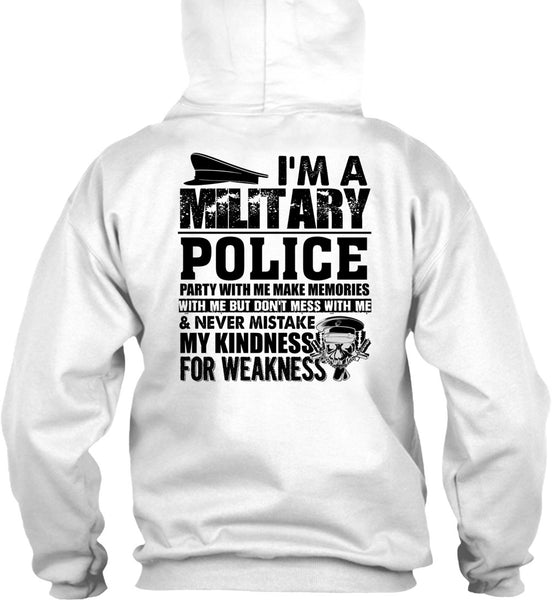 I'm A Military Police T Shirt, I Love Police T Shirt