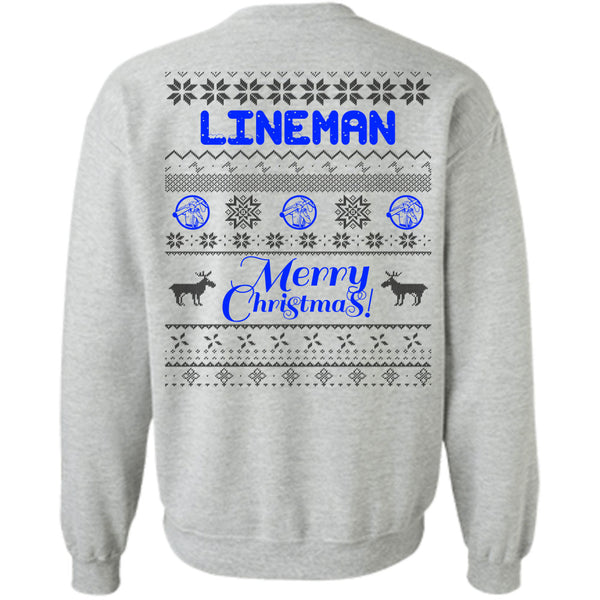 I Love Lineman T Shirt, Lineman Merry Christmas Sweatshirt