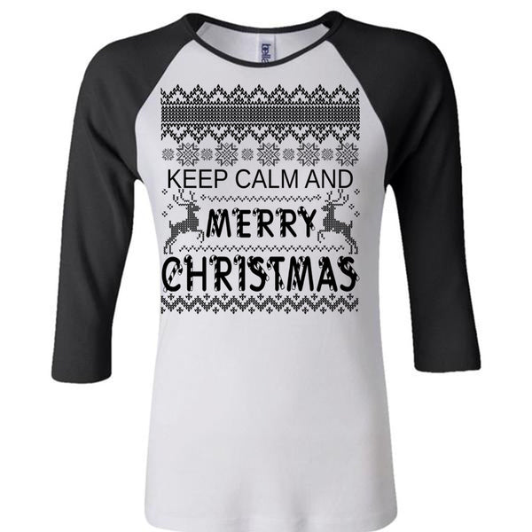 Keep Calm And Merry Christmas T Shirt, Happy New Year T Shirt, Awesome T-Shirts