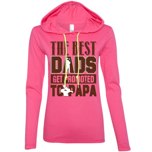 The Best Dads Get Promoted To Papa T Shirt, I Love Dad T Shirt, Awesome T-Shirts