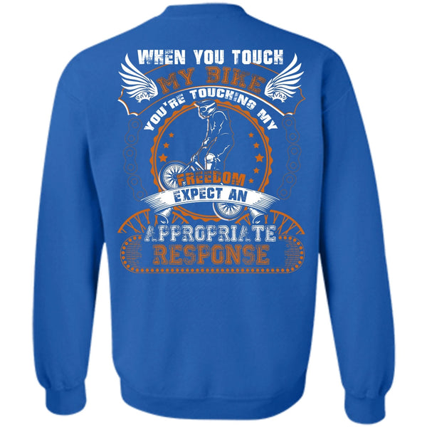 My Freedom T Shirt, I Love Biker Sweatshirt