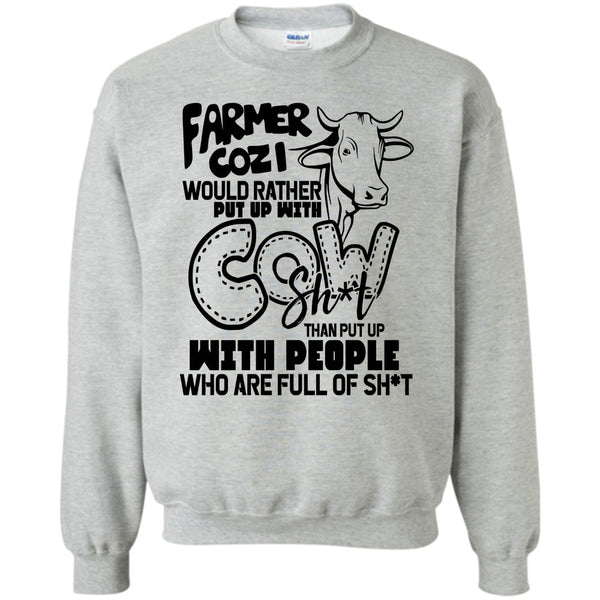 Coolest Farmer T Shirt, Farmer Cozi Sweatshirt