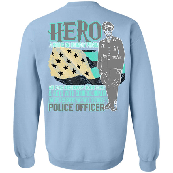 I Love Police T Shirt, Police Officer Sweatshirt