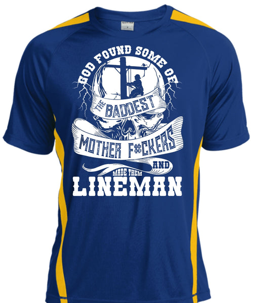 Made Them Lineman T Shirt, The Baddest Mother T Shirt, Cool Shirt