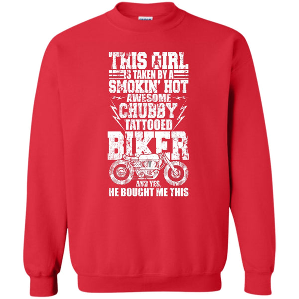 Coolest Tattooed Biker T Shirt, I Love Biking Sweatshirt