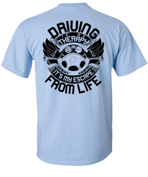Driving Is My Therapy T Shirt, I Love Car T Shirt