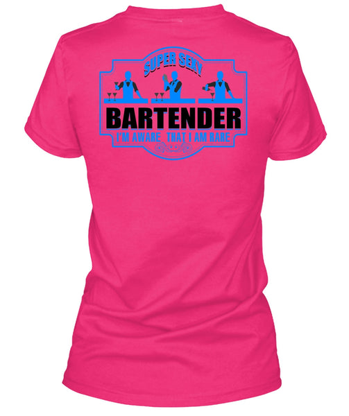 Bartender I'm Aware T Shirt, I Love Bartender T Shirt