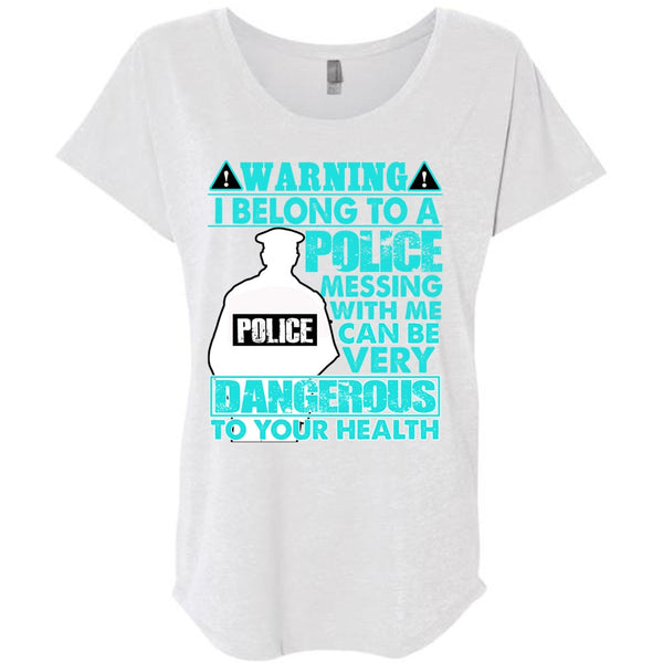 I Belong To A Police T Shirt, I Love Police T Shirt, Awesome T-Shirts