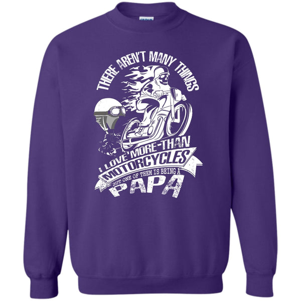 Being A Papa T Shirt, Coolest Biking Papa Sweatshirt