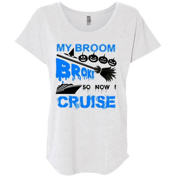 My Broom Broke So Now I Cruise T Shirt, Wait For Halloween T Shirt, Awesome T-Shirts