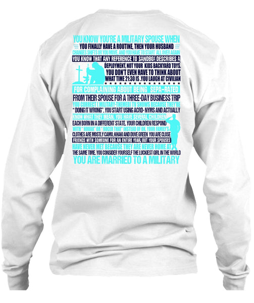 You Are Married To A Military T Shirt, I Love Veteran T Shirt