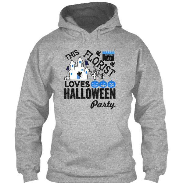 Halloween T Shirt, Cool Florist T Shirt