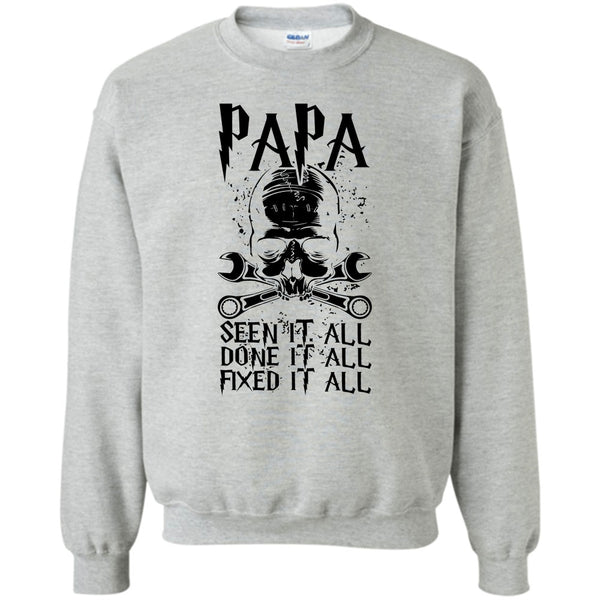 Coolest Papa Ever T Shirt, Papa Seen It All Sweatshirt