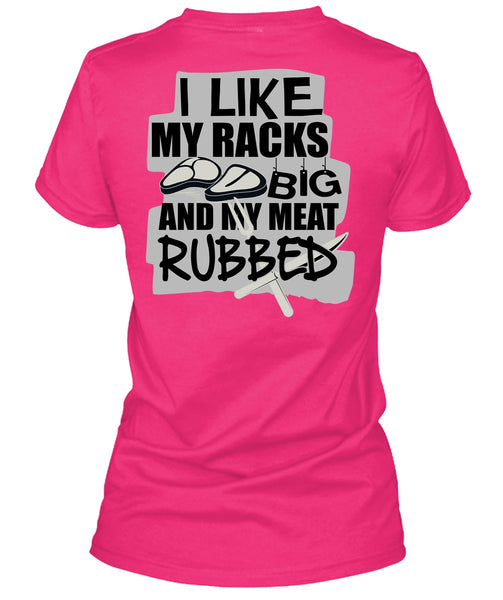 I Like My Racks Big T Shirt, I Love Chef T Shirt