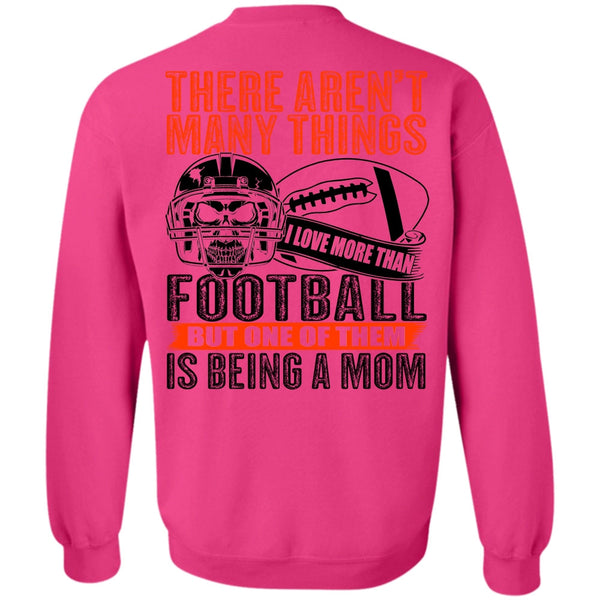 Calls Me A Football Mom T Shirt, I Love More Than Football Sweatshirt