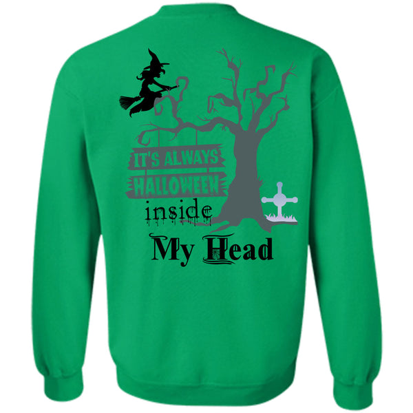 Wait For Halloween T Shirt, It's Always Halloween Inside My Head Sweatshirt