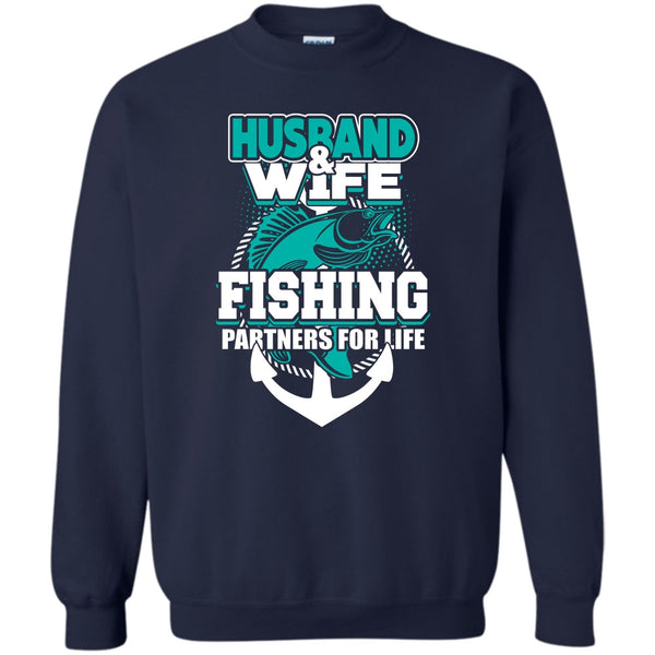 Fishing Partners For Life T Shirt, Coolest Fishing Sweatshirt