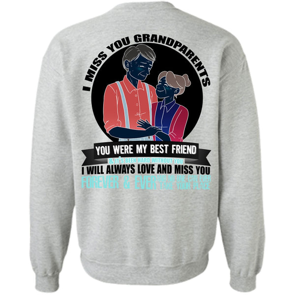 I Love Nana T Shirt, I Miss You Grandparents Sweatshirt