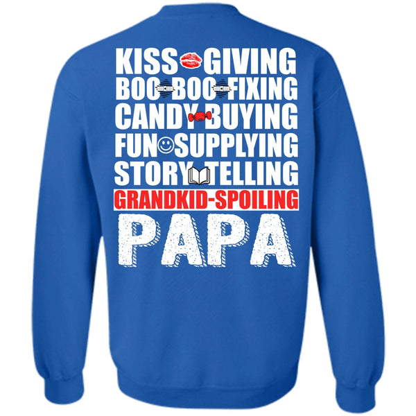 Kiss Giving T Shirt, I Love Papa Sweatshirt