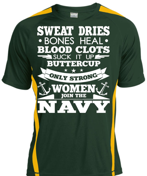 Women Join The Navy T Shirt, Sweat Dries T Shirt, Cool Shirt