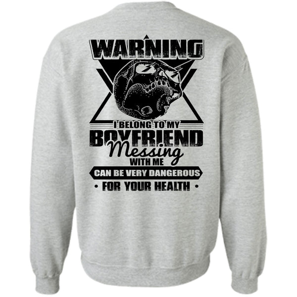 I Love Husband T Shirt, I Belong To My Boyfriend Sweatshirt
