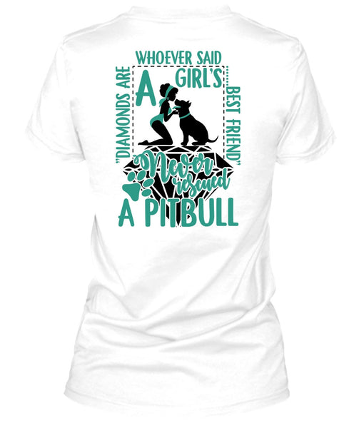 Never Rescued A Pit Bull T Shirt, I Love My Dog T Shirt