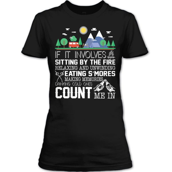 I Don't Need Therapy T Shirt, I Just Need To Go Camping With My Dog T Shirt