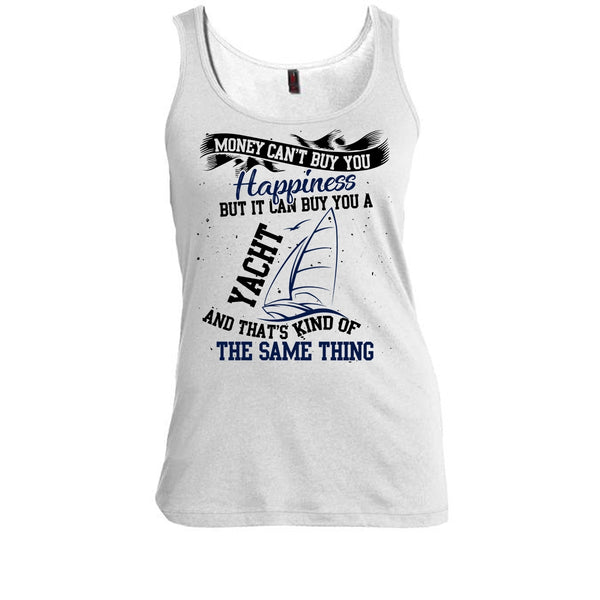 Money Can't Buy Happiness T Shirt, Coolest Yacht T Shirt, Awesome t-shirts