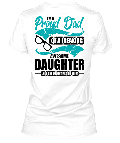 I'm A Proud Dad T Shirt, I Love Dad T Shirt