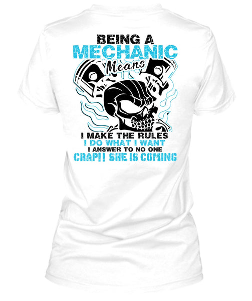 Being A Mechanic Means T Shirt, Being A Mechanic T Shirt