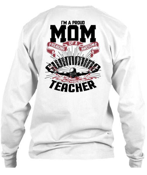 I'm A Proud Mom T Shirt, I Love Swimming T Shirt