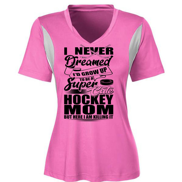 Cute Hockey Mom T Shirt, I Love Hockey T Shirt, Awesome T-Shirts
