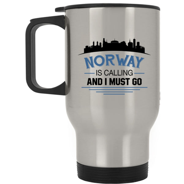 Cool Norway Travel Mug, Norway Is Caling And I Must go Mug