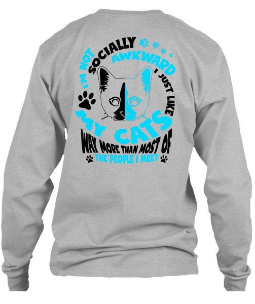 I Just Like My Cats T Shirt, I Love My Cat T Shirt