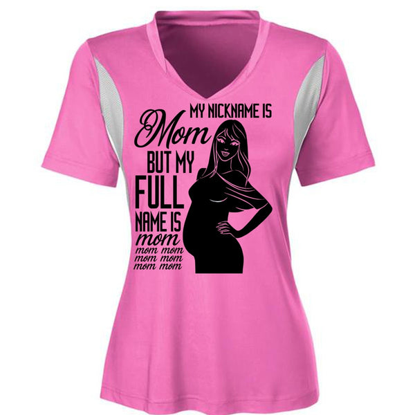 My Nickname Is Mom T Shirt, I Love Mom T Shirt, Awesome T-Shirts
