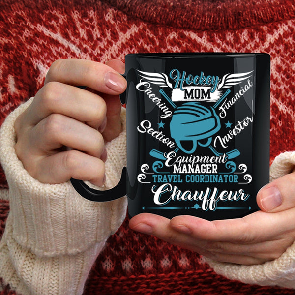 Hockey Mom Coffee Mug, Funny Gift For Hockey Mom Coffee Cup