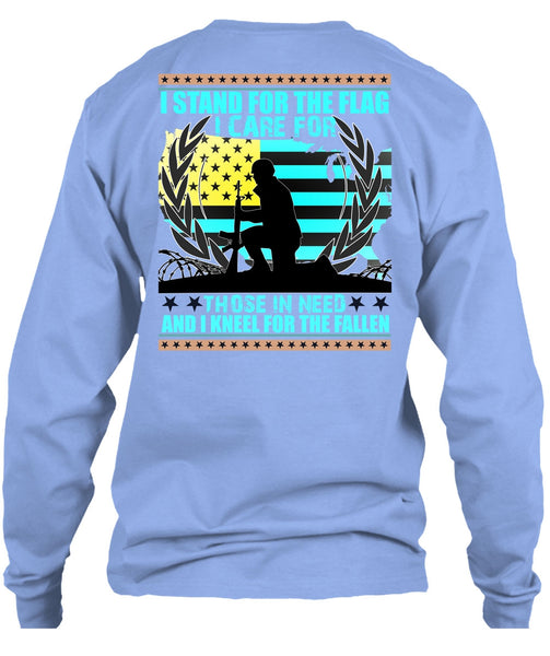 I Stand For The Flag T Shirt, I Love Veteran T Shirt