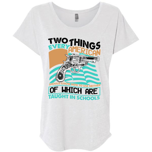 Two Things Every American T Shirt, I Love Gunning T Shirt, Awesome T-Shirts